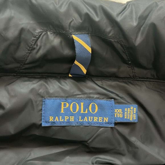 POLO RALPH LAUREN Men's BLACK Lightweight Packable Down Jacket - Picture 3 of 12